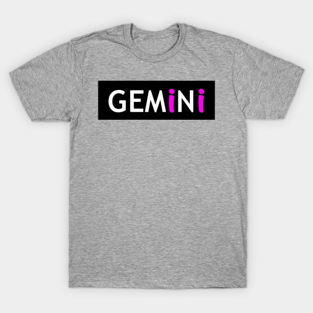 Gemini T-Shirt by Chanap